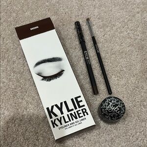 Kylie Cosmetics Brown Kyliner Set with Precision Pencil and Gel